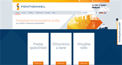 Desktop Screenshot of fontionnel.sk